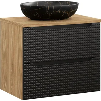 Koupelnový nábytek Comad SET-LXBL B 70CM S UN MONA Nábytková sestava 70 cm s deskou a umyvadlem Mona