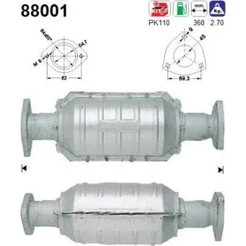 Katalyzátor Katalyzátor AS 88001