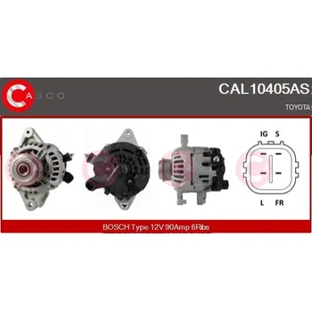 Alternátor Generátor CASCO CAL10405AS