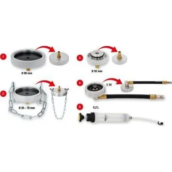 Chladič motoru Odvzdušňovací adaptér KS TOOLS 160.0785