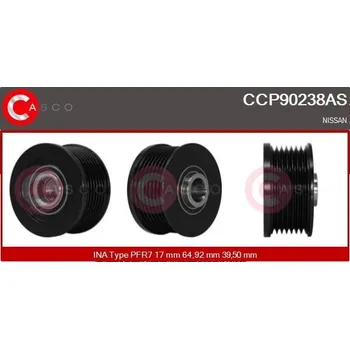 Řemenice, generátor CASCO CCP90238AS