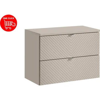 Koupelnový nábytek Comad SET-VIC B CASHMERE 80CM S Nábytková sestava 80 cm s deskou