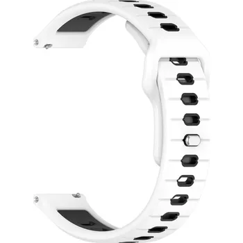 Příslušenství k chytrým hodinkám VSECHNONAMOBIL 111852 SPORTY Vyměnitelný silikonový řemínek Garmin Vivoactive 5 / Vivoactive 6 bílý
