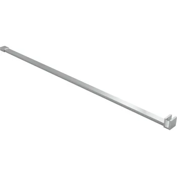 CERANO - Sprchová vzpěra Onyx - plochá - chrom - 150 cm