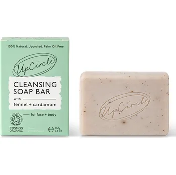 Mýdlo UpCircle Fennel & Cardamom Tuhé mýdlo, 100 g