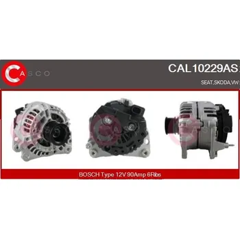 Alternátor Generátor CASCO CAL10229AS