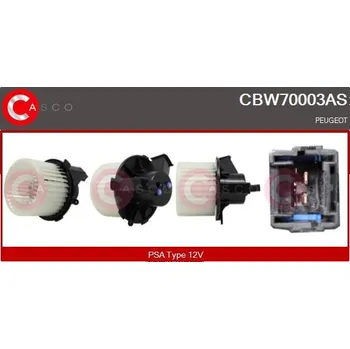 Vnitřní ventilátor CASCO CBW70003AS