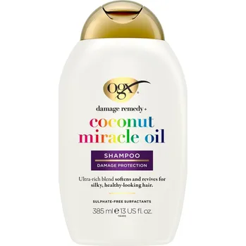 Šampon OGX Coconut Miracle Oil kokosovo-vanilkový vlasový šampon, 385 ml