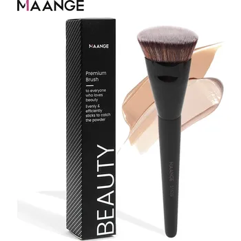 Kosmetický štětec Plochý štětec na makeup a pudr | kosmetické potřeby - 51539HB