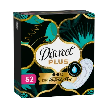 Menstruační vložka Discreet intim (52ks/kra)Waterlilly Plus