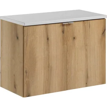 Policová skříň Comad SET-NOA B WHITE 80CM D Nábytková sestava 80 cm s deskou