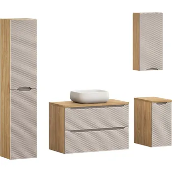 Koupelnový nábytek Comad SET-OCB B 90CM S UN NIKA WH HC2D Nábytková sestava 90 cm