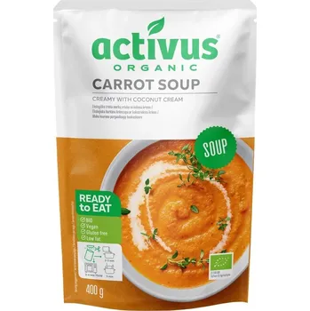 Mrkvová krémová polévka s kokosovým mlékem BIO 400 g