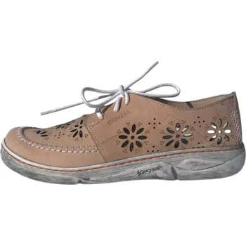 Dámské tenisky Kacper 2-6473 dámské kožené polobotky světle růžová pink Barva: Pink, Velikost: 37