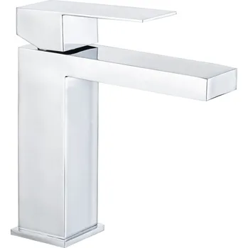 Vodovodní baterie TUANA Umyvadlová stojánková baterie Angela nízká chrom TU-428152