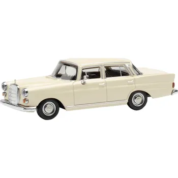 Modelová železnice Herpa 420457-003 H0 model osobního automobilu Mercedes Benz 200 ocasní ploutve, krémová