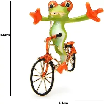 Brož Brož Žába na kole
