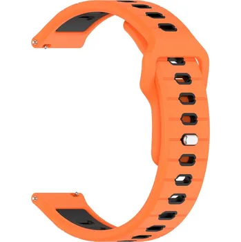 Příslušenství k chytrým hodinkám VSECHNONAMOBIL 111854 SPORTY Vyměnitelný silikonový řemínek Garmin Vivoactive 5 / Vivoactive 6 oranžový