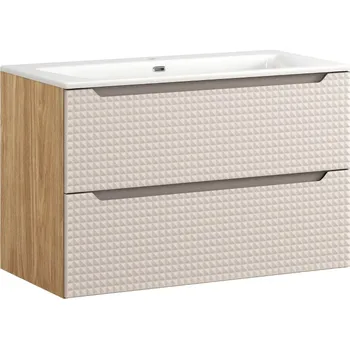 Koupelnový nábytek Comad SET-LXB 90CM S SKY Nábytková sestava 90 cm s nábytkovým umyvadlem SKY