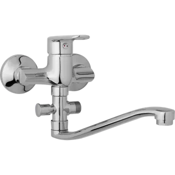 Vodovodní baterie JB Sanitary nástěnná umyvadlová a sprchová baterie FINERY F10 31 40 rozteč 100 mm, bez příslušenství, ramínko 300 mm