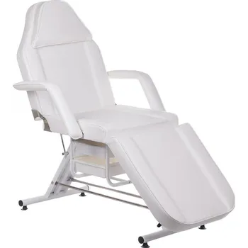 Pedikérské křeslo Kosmetické křeslo se zásuvkami BW-262A - bílé