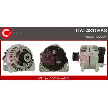 Alternátor Generátor CASCO CAL48106AS