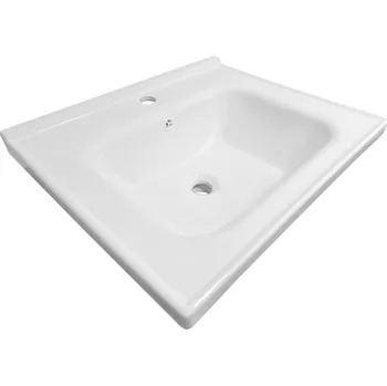 TUANA - Keramické zápustné umyvadlo Fano - bílá - 100x50 cm TU-475859