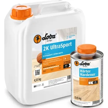 Lak na dřevo Loba 2K UltraSport vrchní lak Extramat 5l