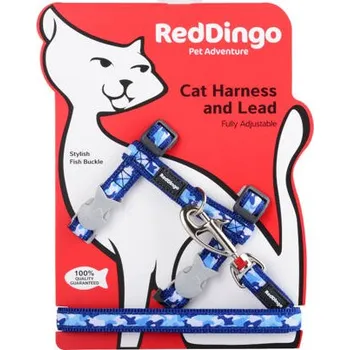 Postroj RD s vodítkem - kočka- Camouflage Navy