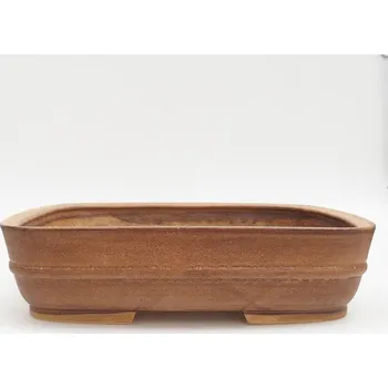 Květináč Keramická bonsai miska 29,5 x 25 x 7 cm růžová