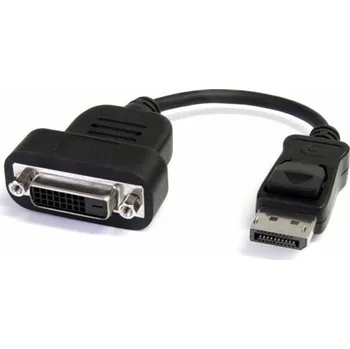 Video kabel StarTech DisplayPort - DVI-D AV adaptér 0,2 m černý (DP2DVIS)