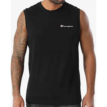 Pánské tričko pánské tričko, tílko CHAMPION - BLACK - M (Champion Vest Mens)