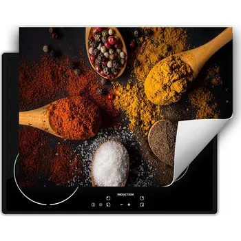 Obraz Ochranná podložka na indukční varnou desku dekorativní, rolovací do kuchyně, potisk 80x52 wm0120