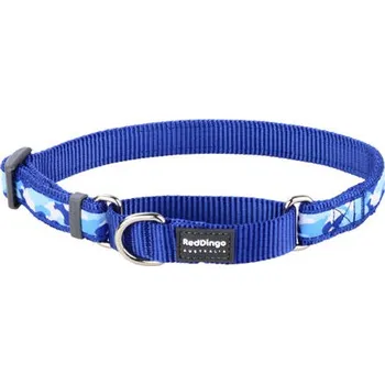 Vodítko pro psa Obojek polostahovací RD 25 mm x 41-62 cm - Camouflage Navy