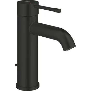 Vodovodní baterie GROHE Essence - Páková umyvadlová baterie, velikost S, černá matná 235892431