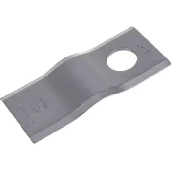 KRAMP Rotační nůž pro sekačku – levý/pravý, 108 x 47 x 3 mm, otvor Ø 21 mm, pro PZ / Marangon