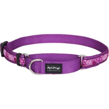 Vodítko pro psa Obojek polostahovací RD 25 mm x 41-62 cm - Breezy Love Purple