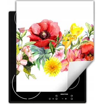 Obraz Ochranná podložka pod indukční varnou desku dekorativní rolovací do kuchyně potisk 50x52 wm0040