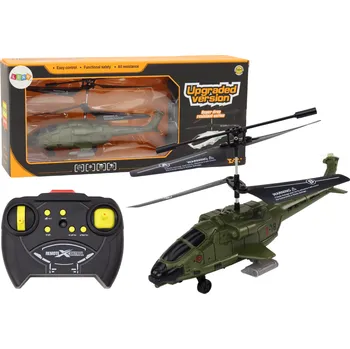 RC model vrtulníku Mamido Vojenský RC vrtulník s gyroskopem