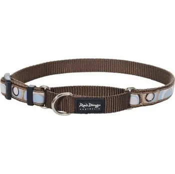 Vodítko pro psa Obojek polostahovací RD 20 mm x 33-50 cm - Circadelic Brown