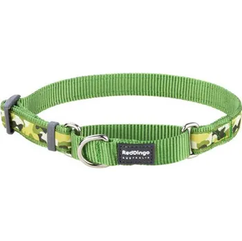 Vodítko pro psa Obojek polostahovací RD 20 mm x 33-50 cm - Camouflage Green