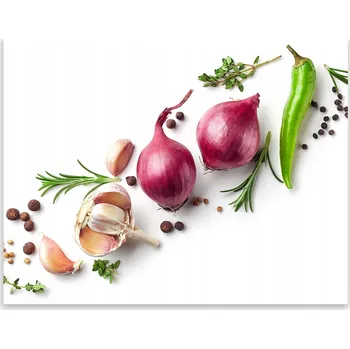 Kuchyňské prkénko Skleněná Ochranná Deska a Krájecí Prkénko | Indukce, Sporák ds-0445