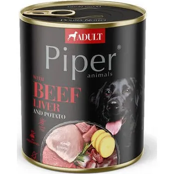 Krmivo pro psa DOLINA NOTECI Piper Animals with beef liver and potatoes - vlhké krmivo pro psy - 800g
