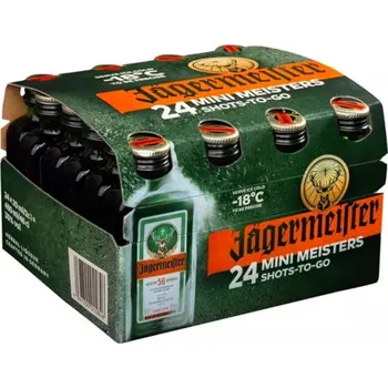 Likér Jägermeister 35% 0,02l (karton 24x)