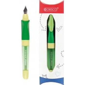 Set školních potřeb Pióro wieczne First Pen 2 do nauki pisania zielone