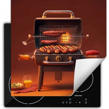 Obraz Ochranná podložka na indukci dekorativní, rolovací do kuchyně, potisk 60x52 wm0346