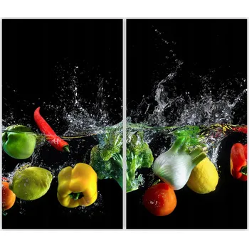 Kuchyňské prkénko Skleněná Ochranná Deska a Krájecí Prkénko | Indukce, Sporák ds-0449