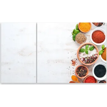 Kuchyňské prkénko Skleněná Ochranná Deska a Krájecí Prkénko | Indukce, Sporák ds-0551