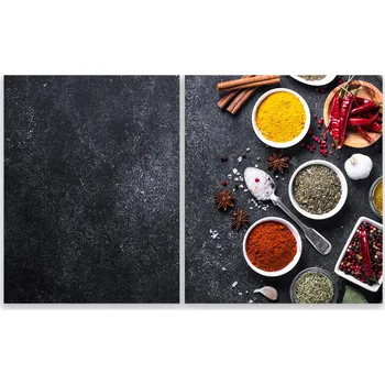 Kuchyňské prkénko Skleněná Ochranná Deska a Krájecí Prkénko | Indukce, Sporák ds-0074