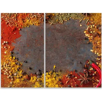 Kuchyňské prkénko Skleněná Ochranná Deska a Krájecí Prkénko | Indukce, Sporák ds-0413